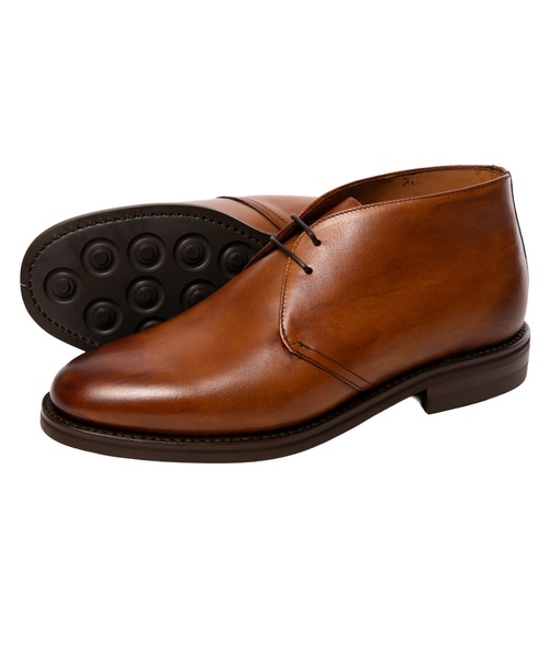 Berwick1707(バーウィック)の「Berwick バーウィック チャッカブーツ 369 ダイナイト ソール(ブーツ・メンズ・ブラウン・6/5.5/7/7.5/6.5/8/5/8.5)」の3枚目の写真