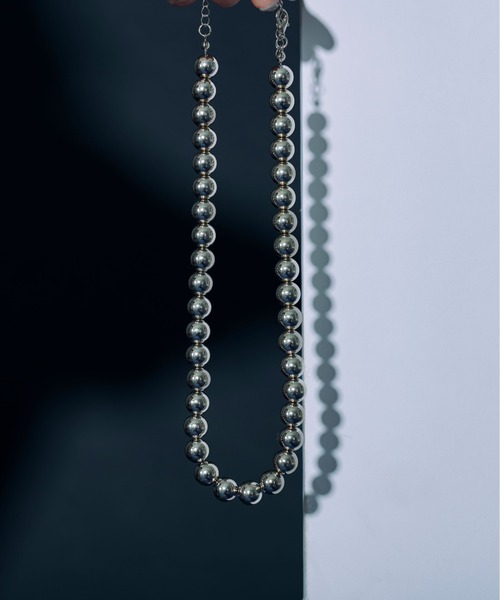 Ellno Loset(エルノロゼット)の「ボールチェーンネックレス(ネックレス・メンズ・シルバー・FREE)」の5枚目の写真