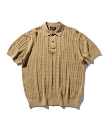 BEAMS PLUS | ケーブル ニット ポロシャツ(ポロシャツ)