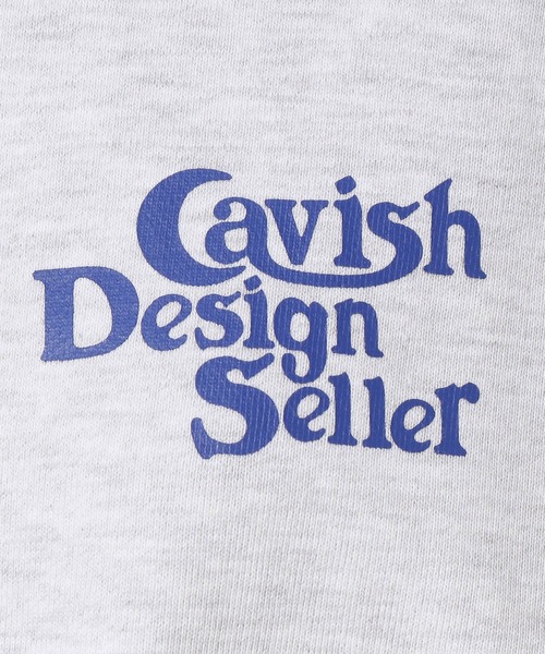 Cavish(カビシ)の「CAVISH/セラーロゴプルオーバ(ウラケ) 2197537(スウェット・レディース・ライトグレー/ネイビー・FREE)」の22枚目の写真