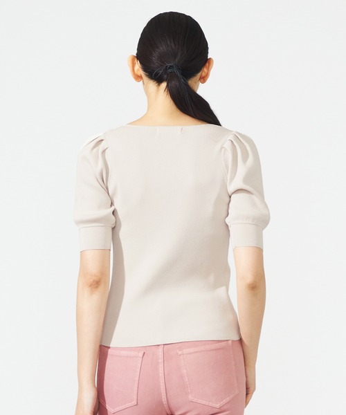 St.cecilia コットンパフスリーブニット St.cecilia コットンパフスリーブニット「コパニ」 – GIRLISH