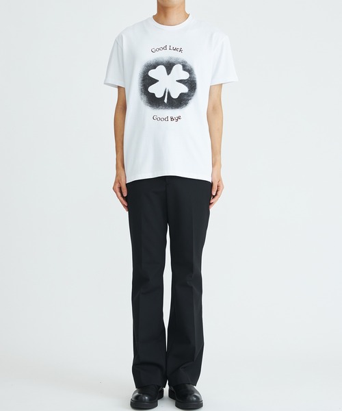 SHOOP (シュープ)の「【SHOOP/シュープ】GOOD LUCK T-SHIRT(Tシャツ/カットソー・メンズ・ホワイト/ブラック・SMALL/MEDIUM)」の11枚目の写真