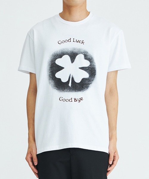 SHOOP (シュープ)の「【SHOOP/シュープ】GOOD LUCK T-SHIRT(Tシャツ/カットソー・メンズ・ホワイト/ブラック・SMALL/MEDIUM)」の14枚目の写真