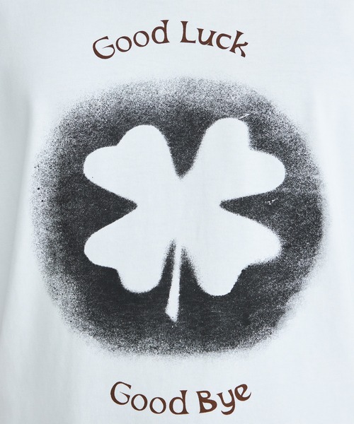 SHOOP (シュープ)の「【SHOOP/シュープ】GOOD LUCK T-SHIRT(Tシャツ/カットソー・メンズ・ホワイト/ブラック・SMALL/MEDIUM)」の7枚目の写真