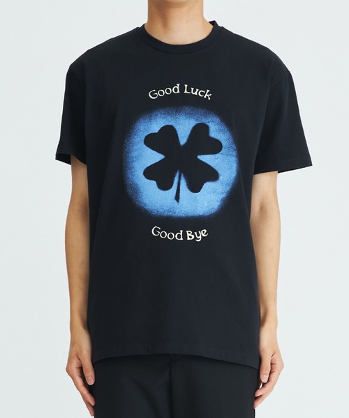 SHOOP (シュープ)の「【SHOOP/シュープ】GOOD LUCK T-SHIRT(Tシャツ/カットソー・メンズ・ホワイト/ブラック・SMALL/MEDIUM)」の6枚目の写真