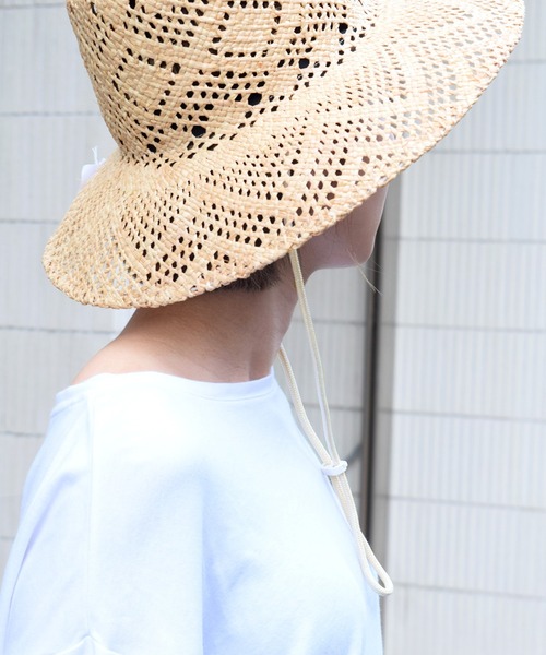 Flowering（フラワーリング）の「パラコード/ハットクリップ（ハット・レディース・ベージュ/アイボリー/グレー/カーキ/A/B/C・FREE）」の14枚目の写真