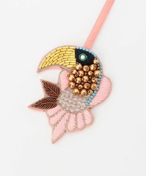 Bird EMB charm（キーホルダー）｜CARVING TRIBES（カービング