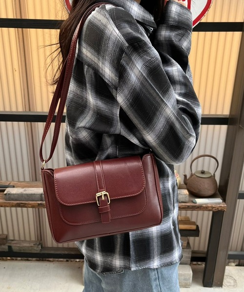 レザーバッグ レトロ ショルダーバッグ ブラウン COACH コーチ