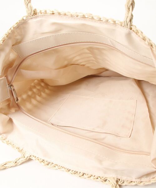 flower（フラワー）の「リラックスクロシェトート（トートバッグ・レディース・ブラウン/アイボリー・FREE）」の15枚目の写真