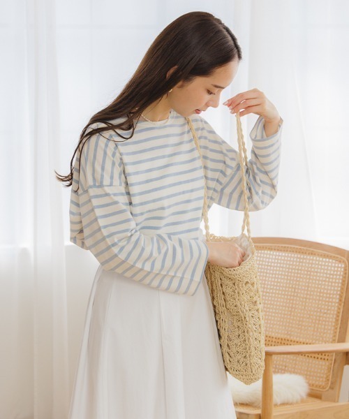 flower（フラワー）の「リラックスクロシェトート（トートバッグ・レディース・ブラウン/アイボリー・FREE）」の8枚目の写真