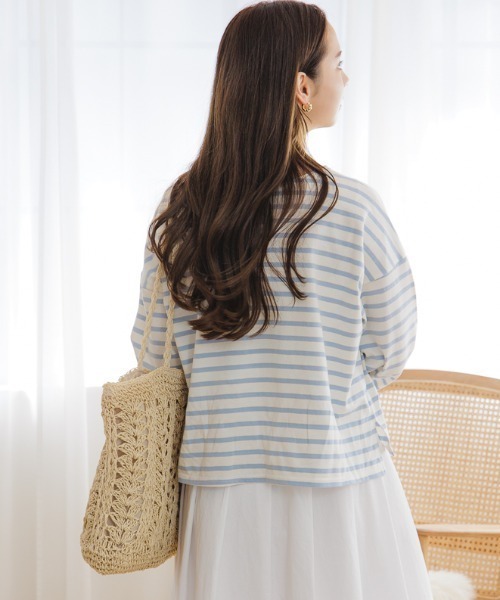 flower（フラワー）の「リラックスクロシェトート（トートバッグ・レディース・ブラウン/アイボリー・FREE）」の11枚目の写真