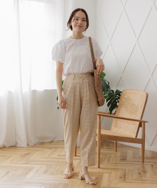 flower（フラワー）の「リラックスクロシェトート（トートバッグ・レディース・ブラウン/アイボリー・FREE）」の12枚目の写真