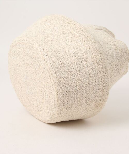 EARTH MADE（アースメイド）の「COLLAPSIBLE JUTE TOTE（かごバッグ・レディース・ブラック/グレー系その他/グレー/ナチュラル/オレンジ系その他/ホワイト/ホワイト系その他/グリーン系その他/ブルー系その他・FREE）」の15枚目の写真