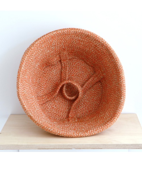 EARTH MADE（アースメイド）の「COLLAPSIBLE JUTE TOTE（かごバッグ・レディース・ブラック/グレー系その他/グレー/ナチュラル/オレンジ系その他/ホワイト/ホワイト系その他/グリーン系その他/ブルー系その他・FREE）」の13枚目の写真