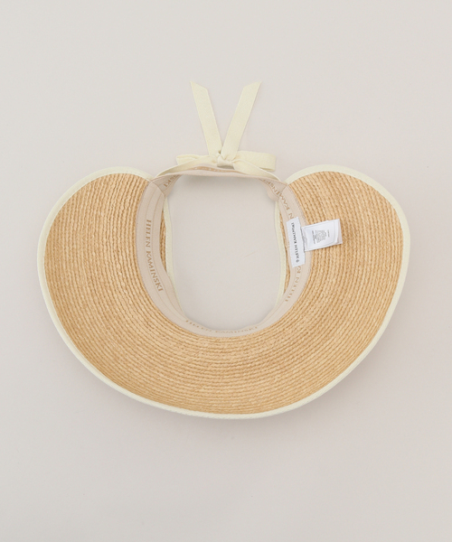 Helen Kaminski（ヘレンカミンスキー）の「≪一部店舗+WEB限定≫【HELEN KAMINSKI/ヘレン カミンスキー】 MITA（サンバイザー・レディース・ベージュ・FREE）」の6枚目の写真