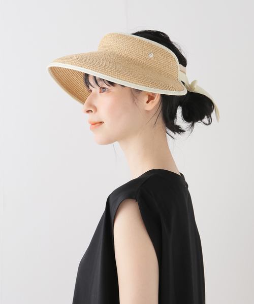 Helen Kaminski（ヘレンカミンスキー）の「≪一部店舗+WEB限定≫【HELEN KAMINSKI/ヘレン カミンスキー】 MITA（サンバイザー・レディース・ベージュ・FREE）」の14枚目の写真