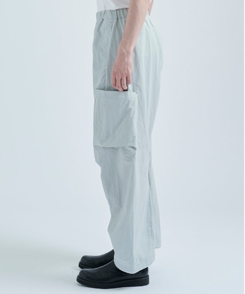 STUDIOUS別注 WIDE TAPERED TROUSERS（カーゴパンツ）｜N.HOOLYWOOD（N