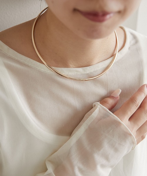 PAPILLONNER（パピヨネ）の「メタルチョーカー（チョーカー・レディース・シルバー/ゴールド・FREE）」の11枚目の写真