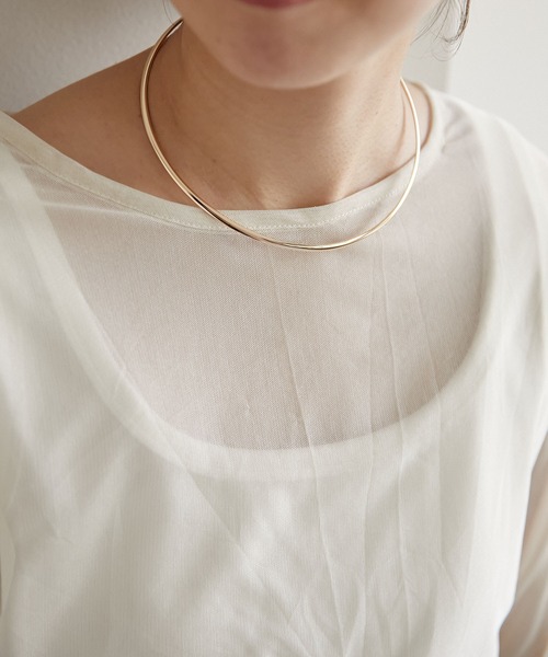 PAPILLONNER（パピヨネ）の「メタルチョーカー（チョーカー・レディース・シルバー/ゴールド・FREE）」の10枚目の写真