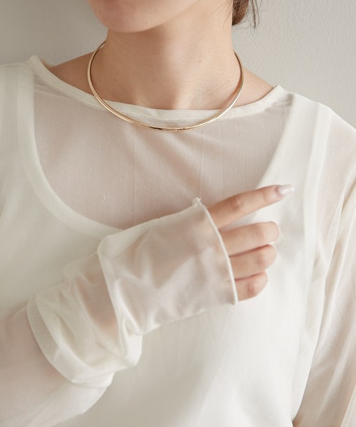 PAPILLONNER（パピヨネ）の「メタルチョーカー（チョーカー・レディース・シルバー/ゴールド・FREE）」の5枚目の写真