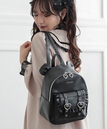 SecretDoor | リュック くまミミ ベア 量産型 地雷系 フリル(バックパック/リュック)