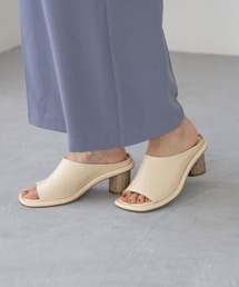 LEPSIM | スクエアヒールサンダル【jours heureux】　961047(サンダル)