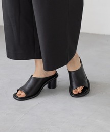 LEPSIM | スクエアヒールサンダル【jours heureux】　961047(サンダル)