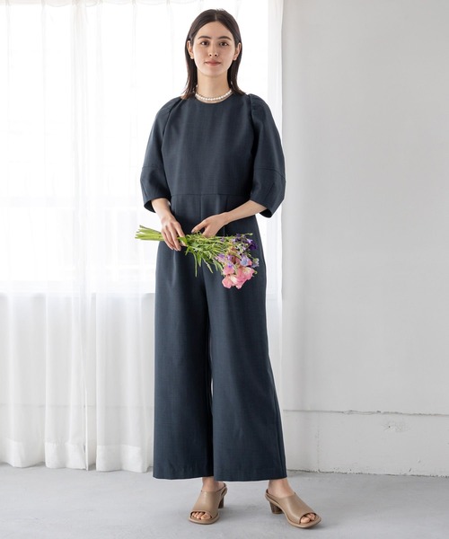 LEPSIM（レプシィム）の「スクエアヒールサンダル【jours heureux】　961047（サンダル・レディース・オフホワイト/ブラック/ライトベージュ・MEDIUM/LARGE）」の10枚目の写真