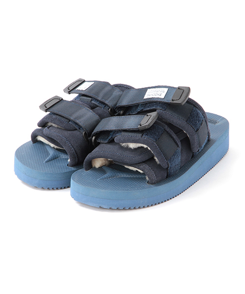 Ray BEAMS（レイビームス）の「SUICOKE×Ray BEAMS / 別注 MOTO-ビブラムソール（サンダル・レディース・グレー/ネイビー・5/6/7）」の3枚目の写真