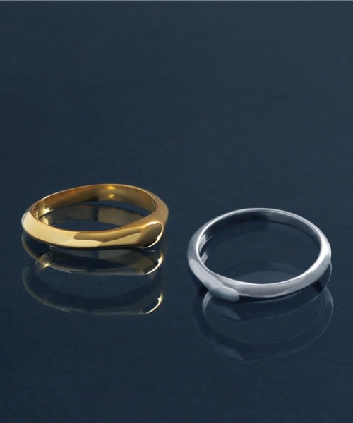 YArKA（ヤーカ）の「【YArKA/ヤーカ】little nuance signet design ring [hanc] / ニュアンスミニシグネットリング（リング・メンズ・シルバー/ゴールド・#5/#7/#9/#13/#17/#19/#11/#15/#21/#3）」の13枚目の写真