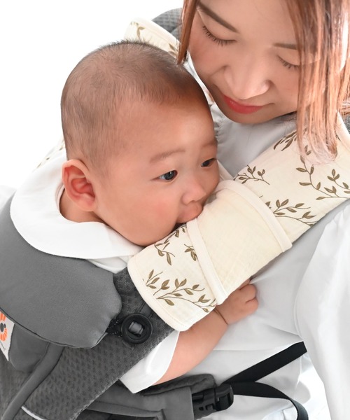 PUPPAPUPO(プッパプーポ)の「抱っこ紐カバー(抱っこ紐/ベルトカバー/スリング・キッズ・アイボリー/ブラウン/イエロー/ホワイト系その他2/ブラウン系その他2/ピンク系その他/ブラウン系その他/ホワイト系その他・FREE)」の18枚目の写真
