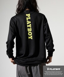 PLAYBOY（プレイボーイ）の「PLAYBOY High neck long sleeve innerwear / ハイネック長袖インナー（Tシャツ/カットソー）」