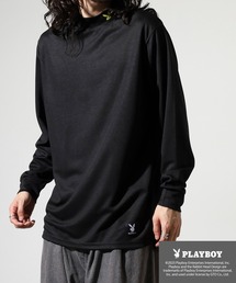 PLAYBOY（プレイボーイ）の「PLAYBOY High neck long sleeve innerwear / ハイネック長袖インナー（Tシャツ/カットソー）」