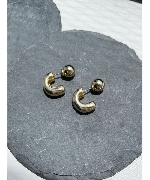 Ungrid(アングリッド)の「2Wayモチーフピアス(ピアス(両耳用)・レディース・シルバー/ゴールド・FREE)」の7枚目の写真