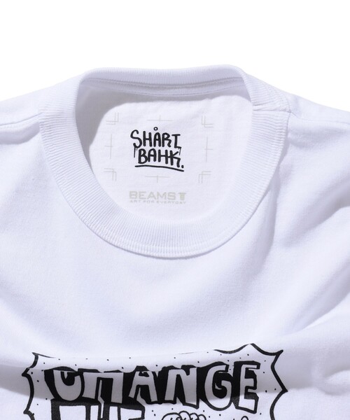 BEAMS T(ビームスティー)の「SHART & BAHK × sabukaru online × BEAMS T / T‐shirt(Tシャツ/カットソー・メンズ・ホワイト・SMALL/LARGE/X-LARGE/MEDIUM)」の11枚目の写真