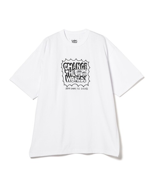 BEAMS T(ビームスティー)の「SHART & BAHK × sabukaru online × BEAMS T / T‐shirt(Tシャツ/カットソー・メンズ・ホワイト・SMALL/LARGE/X-LARGE/MEDIUM)」の7枚目の写真