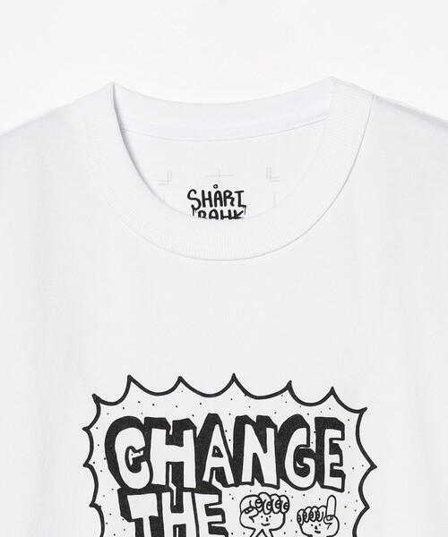 BEAMS T(ビームスティー)の「SHART & BAHK × sabukaru online × BEAMS T / T‐shirt(Tシャツ/カットソー・メンズ・ホワイト・SMALL/LARGE/X-LARGE/MEDIUM)」の6枚目の写真
