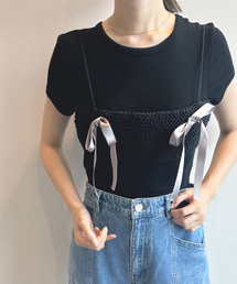 【Foundry Mews/ファウンドリー ミューズ】knit bra