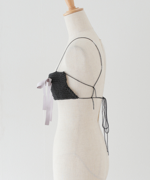 EDIT. FOR LULU（エディットフォールル）の「【Foundry Mews/ファウンドリー ミューズ】knit bra（ニット/セーター・レディース・ブラック・FREE）」の13枚目の写真