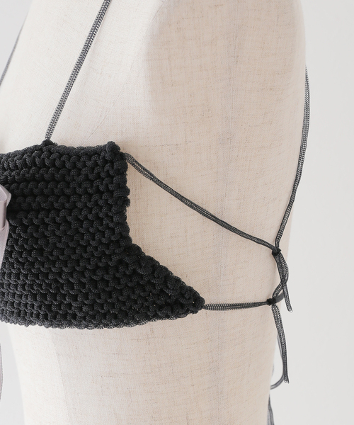 EDIT. FOR LULU（エディットフォールル）の「【Foundry Mews/ファウンドリー ミューズ】knit bra（ニット/セーター・レディース・ブラック・FREE）」の18枚目の写真