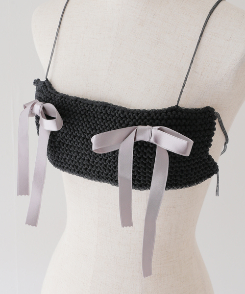 EDIT. FOR LULU（エディットフォールル）の「【Foundry Mews/ファウンドリー ミューズ】knit bra（ニット/セーター・レディース・ブラック・FREE）」の20枚目の写真