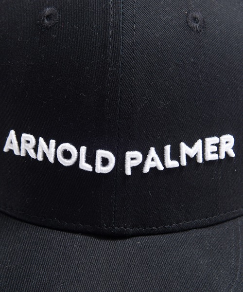 Arnold Palmer（アーノルドパーマー）の「パーマーチェック 切替 ツイル シェア キャップ（キャップ・レディース・ベージュ/ブラック・F）」の9枚目の写真