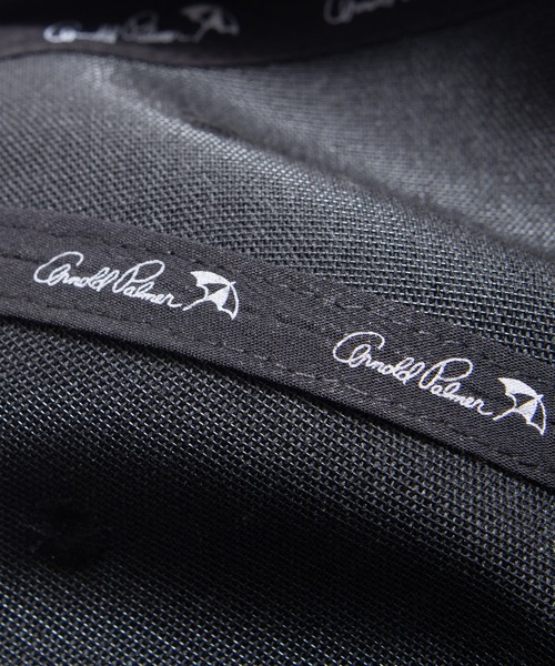 Arnold Palmer（アーノルドパーマー）の「パーマーチェック 切替 ツイル シェア キャップ（キャップ・レディース・ベージュ/ブラック・F）」の7枚目の写真