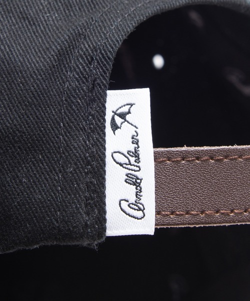 Arnold Palmer（アーノルドパーマー）の「パーマーチェック 切替 ツイル シェア キャップ（キャップ・レディース・ベージュ/ブラック・F）」の4枚目の写真