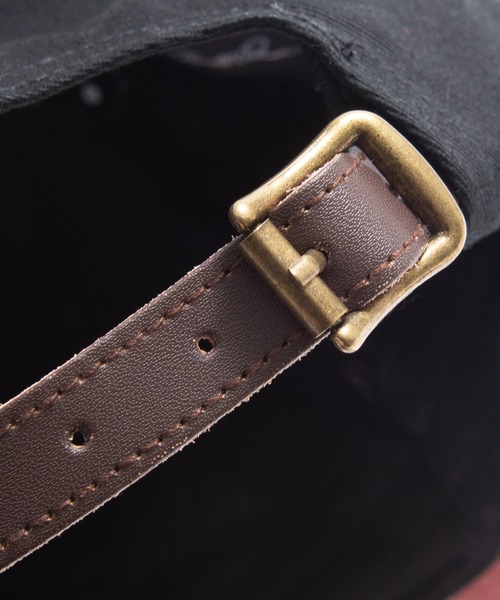 Arnold Palmer（アーノルドパーマー）の「パーマーチェック 切替 ツイル シェア キャップ（キャップ・レディース・ベージュ/ブラック・F）」の5枚目の写真