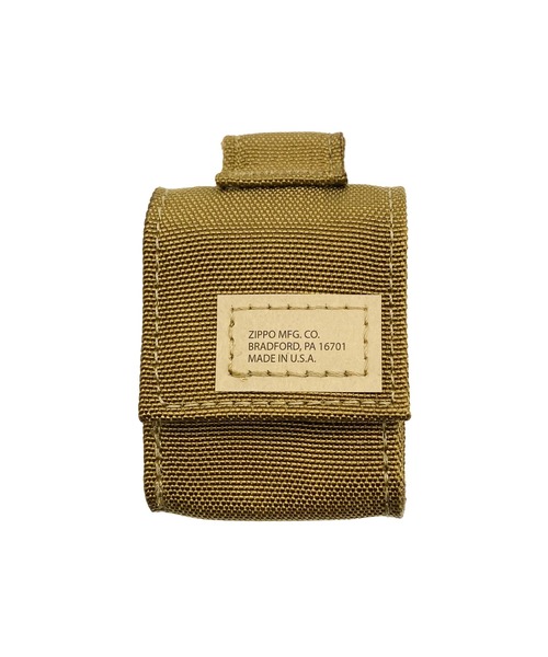 Zippo（ジッポー）の「ZIPPO ジッポ TACTICAL POUCH（アッシュトレイ/ライター・メンズ・ブラック/カーキ/サンドベージュ・FREE）」の3枚目の写真
