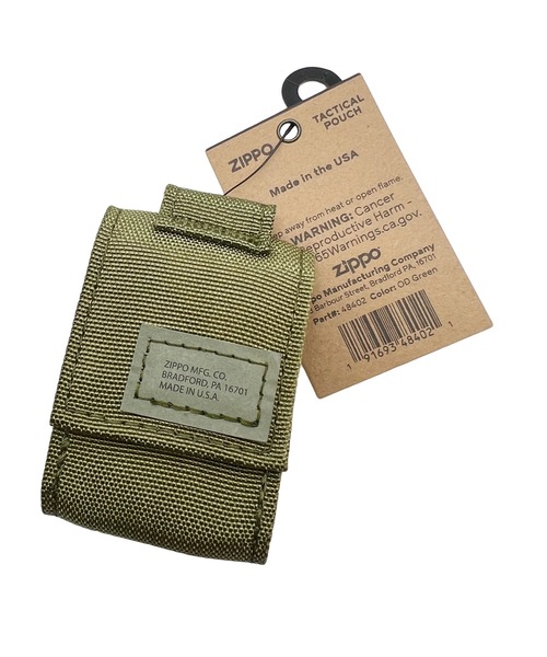 Zippo（ジッポー）の「ZIPPO ジッポ TACTICAL POUCH（アッシュトレイ/ライター・メンズ・ブラック/カーキ/サンドベージュ・FREE）」の8枚目の写真