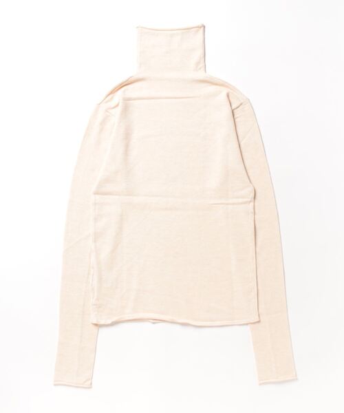 STYLEBLOCK（スタイルブロック）の「フィンガーホールタートルネックニット（ニット/セーター・レディース・オレンジ/ブラウン/グレー/オフホワイト/ホワイト系その他/ブラック/ブルー/ライム/レッド・M）」の10枚目の写真