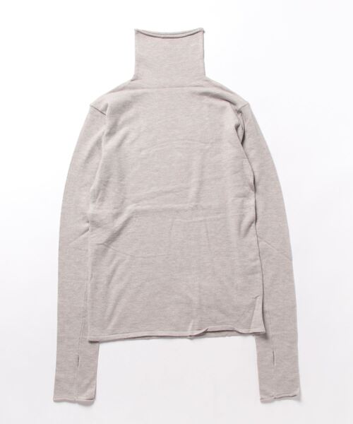 STYLEBLOCK（スタイルブロック）の「フィンガーホールタートルネックニット（ニット/セーター・レディース・オレンジ/ブラウン/グレー/オフホワイト/ホワイト系その他/ブラック/ブルー/ライム/レッド・M）」の11枚目の写真