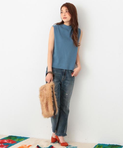 Another Edition(アナザーエディション)の「フェイクファークラッチバッグ/ AE FakeFUR CLT(クラッチバッグ・レディース・ベージュ/ロイヤルブルー・フリー)」の12枚目の写真